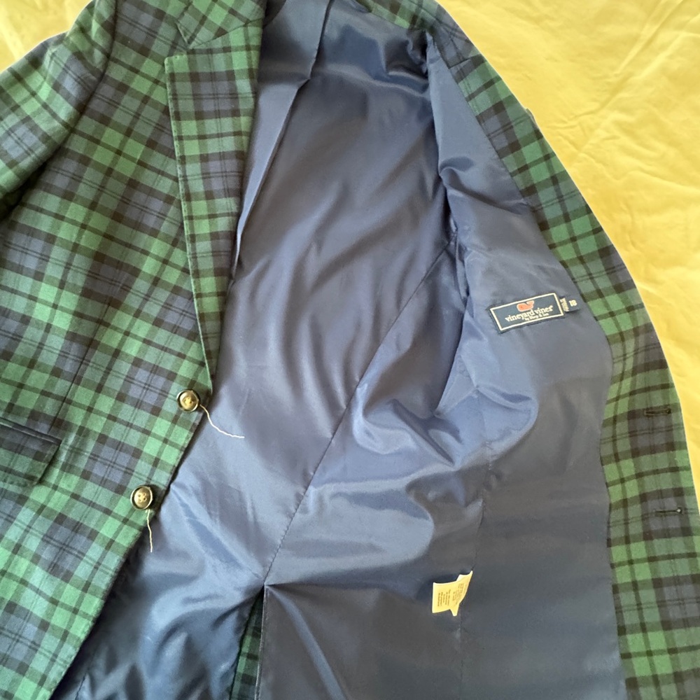 Vineyard Vines Boys Size 18 Sports Coat